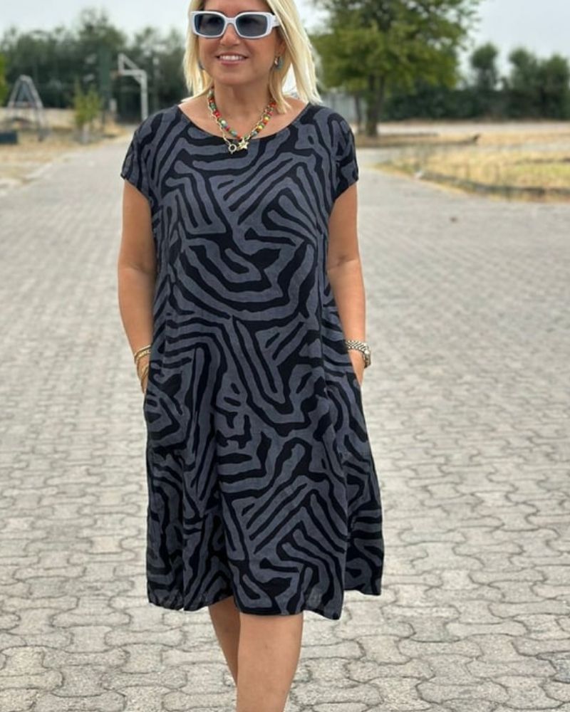 Valmere™ | Eclipse Patterned Day Dress