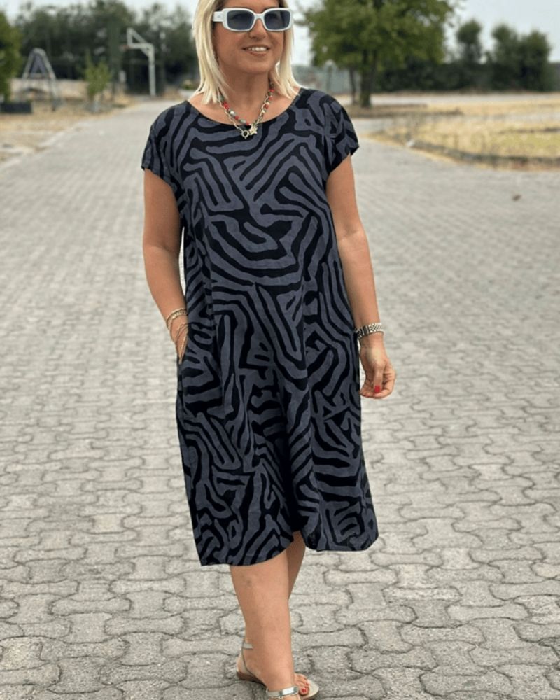 Valmere™ | Eclipse Patterned Day Dress