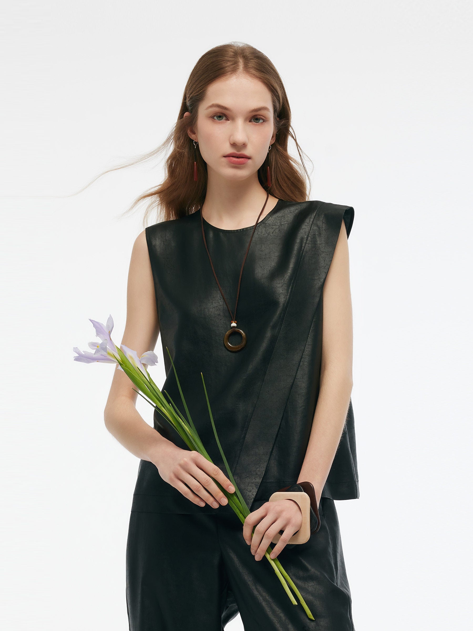 Valmere™ | 16MM Asymmetric Silk Tank Top