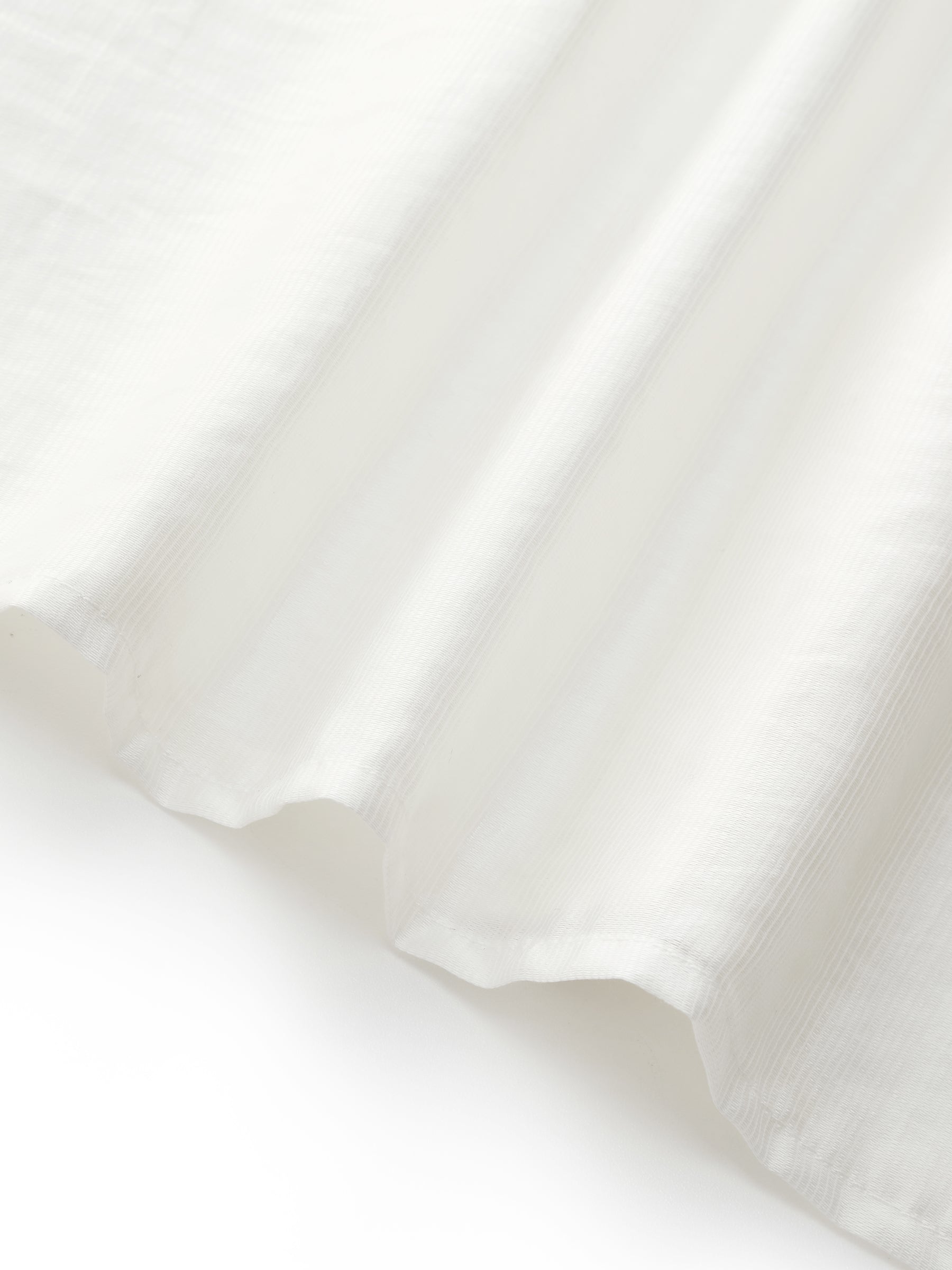 Valmere™ | Tencel Blend Ruffle V-Neck Shirt