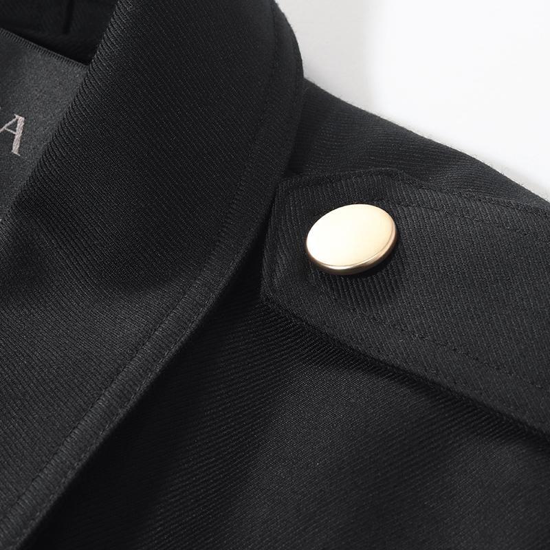 Valmere™ | Woolen Trench Coat With Belt