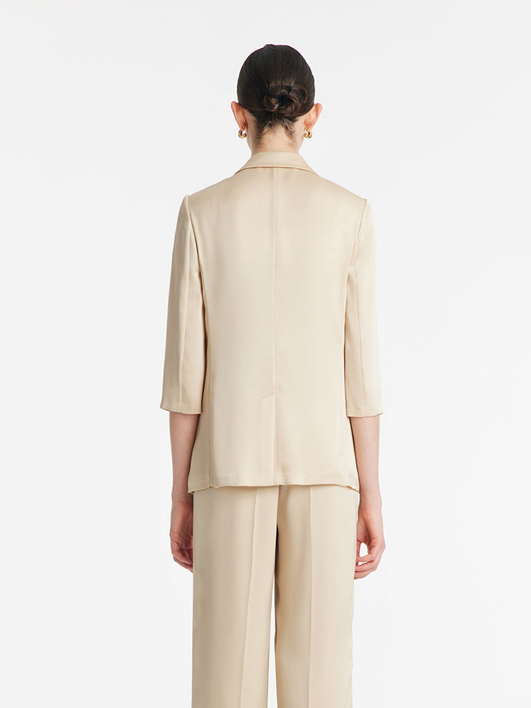 Valmere™ | Acetate One Button Blazer