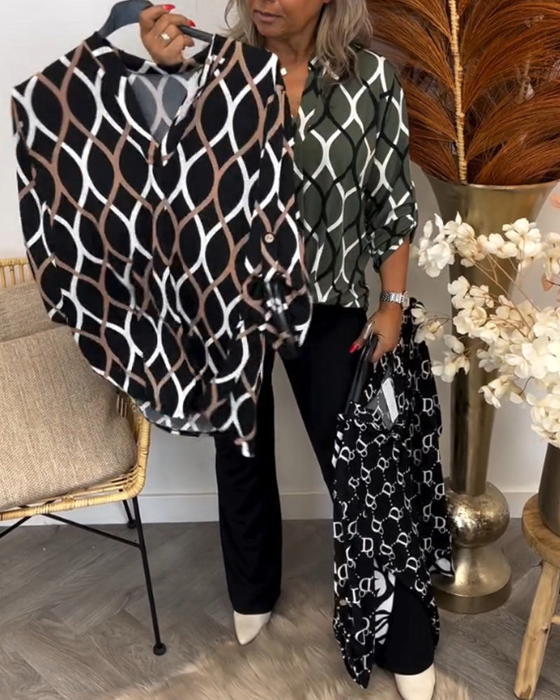 Valmere™ | Aria Blouse with Graphic Print