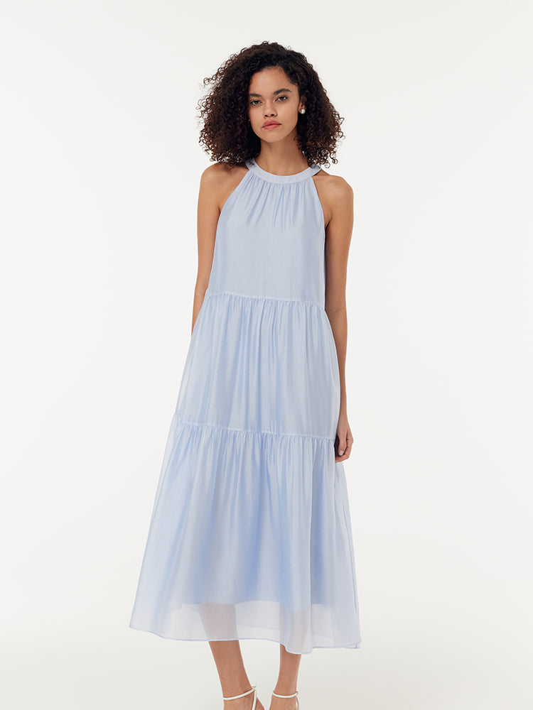 Valmere™ | Women Halter Maxi Dress