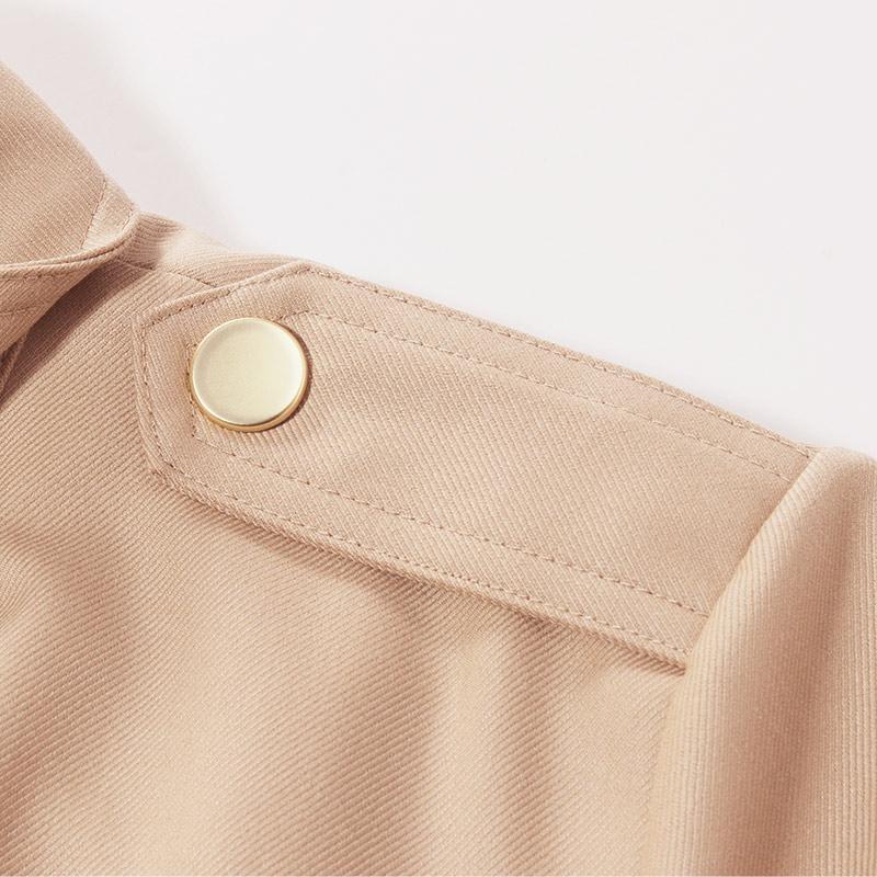 Valmere™ | Woolen Trench Coat With Belt
