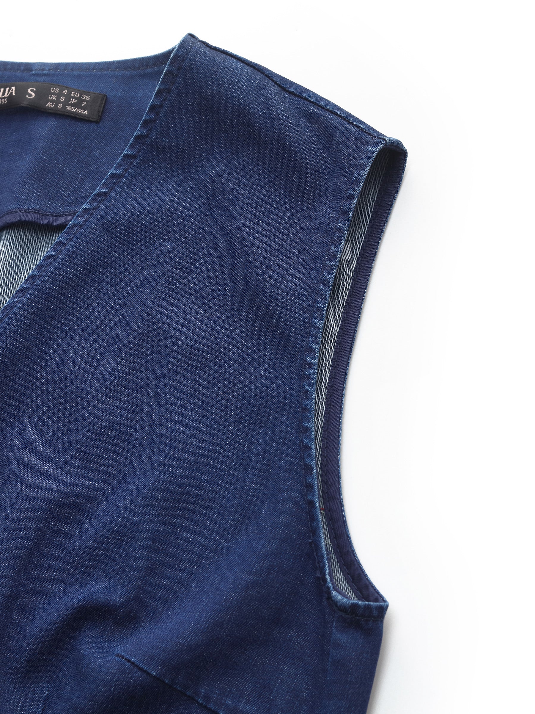 Valmere™ | Denim Stretchy Vest