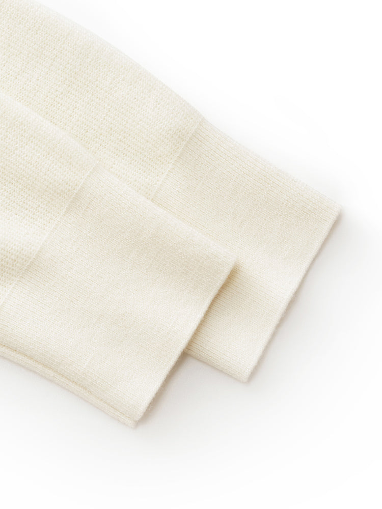 Valmere™ | 100% Wool Half Button Turtleneck Sweater