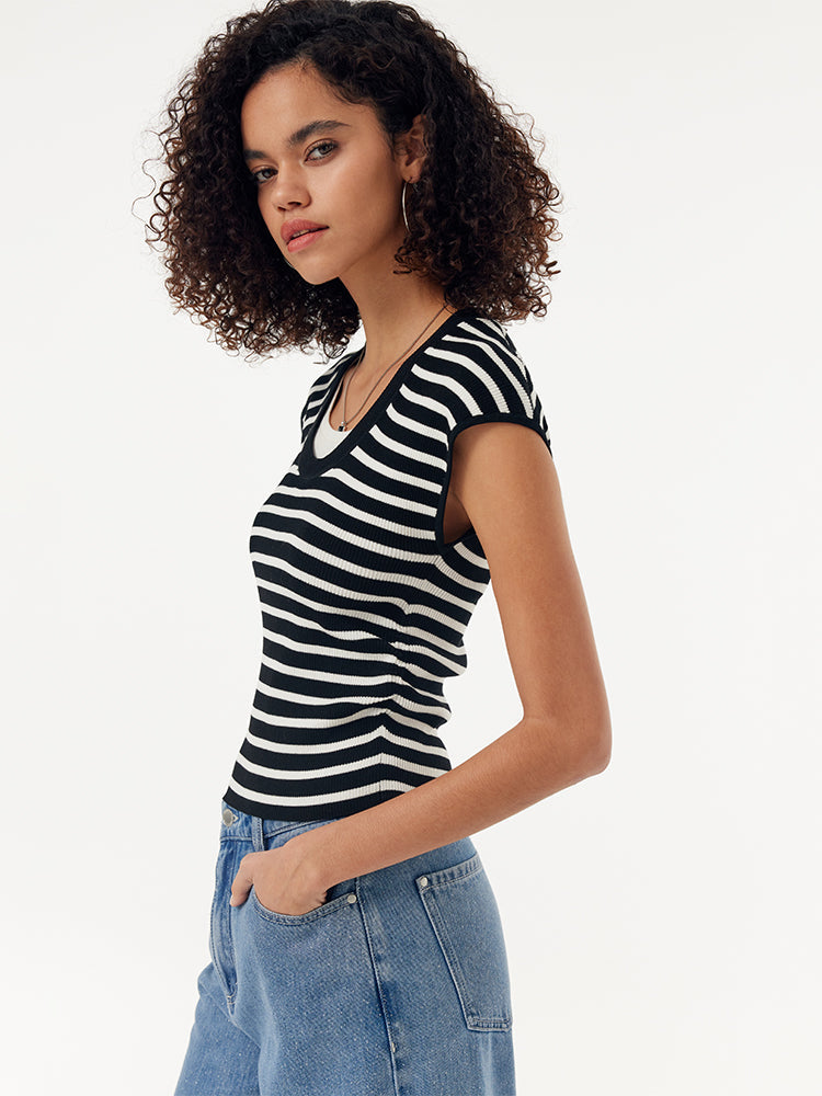 Valmere™ | Two-Piece Knit Top