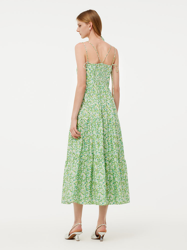 Valmere™ | Cotton Floral Print Maxi Dress