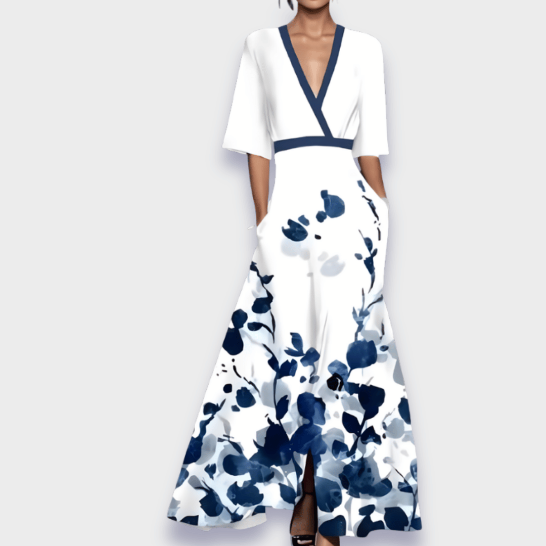 Valmere™ | Chloe Elegant Floral Dress