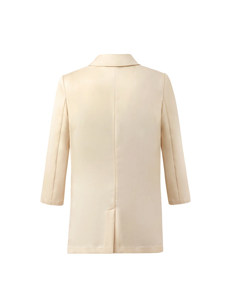Valmere™ | Acetate One Button Blazer
