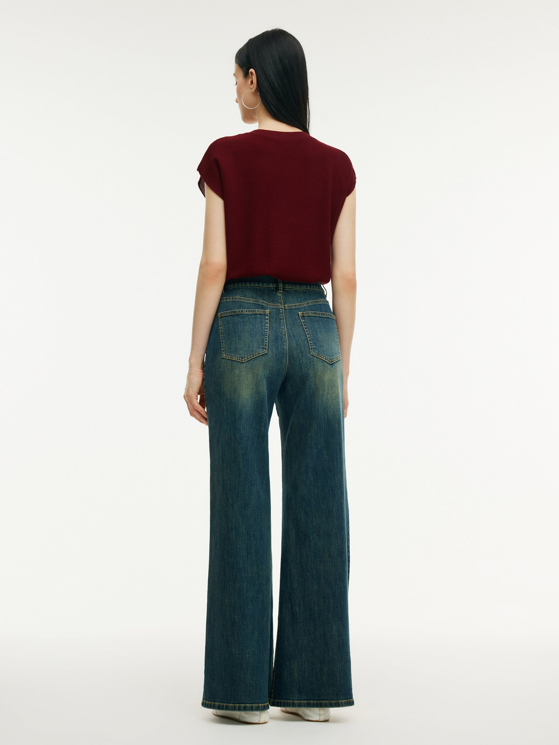 Valmere™ | High-Waisted Flared Jeans
