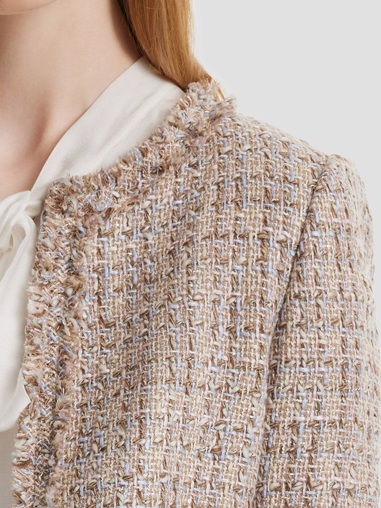 Valmere™ | Frayed Crop Jacket