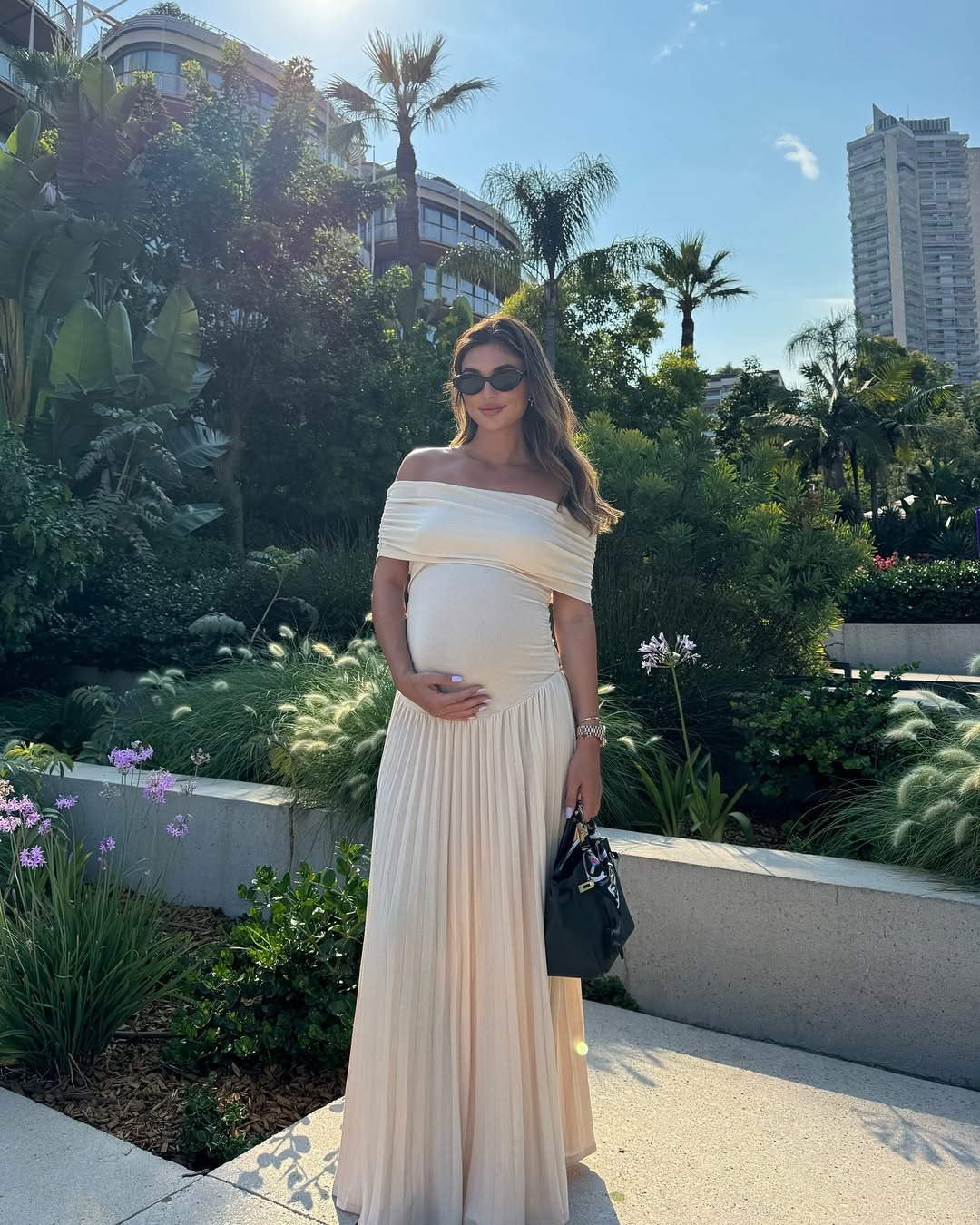 Valmere™ | Amara Maternity Pleated Maxi