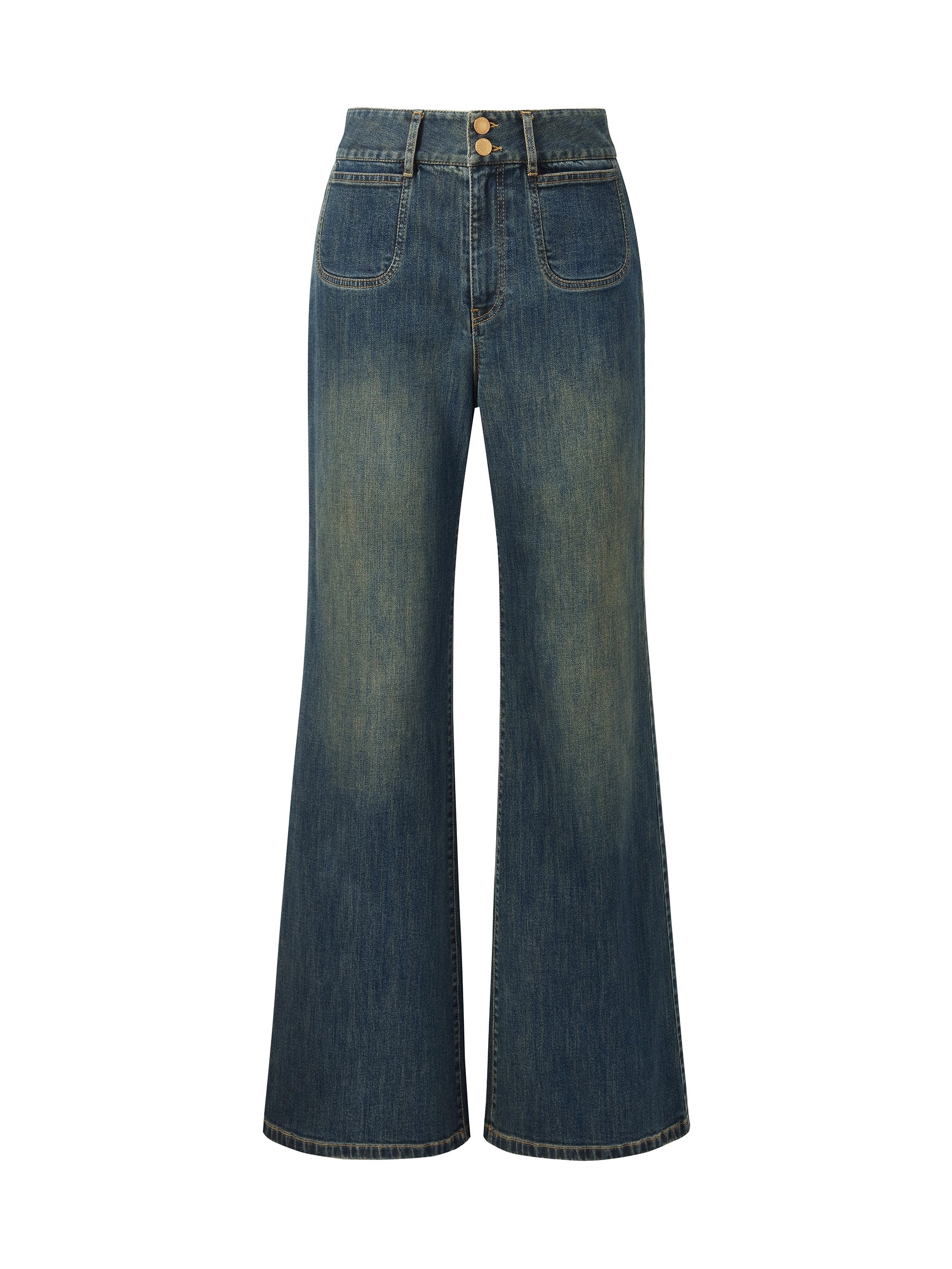 Valmere™ | High-Waisted Flared Jeans