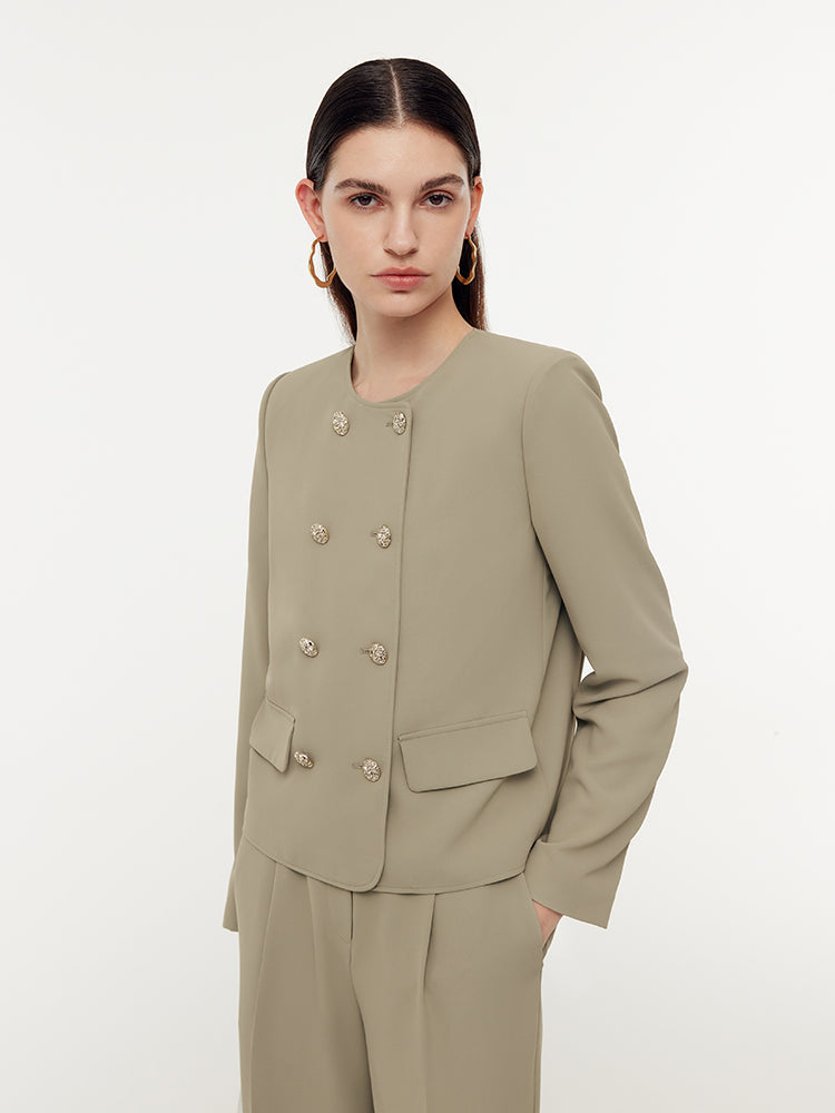 Valmere™ | Double-Breasted Jacket