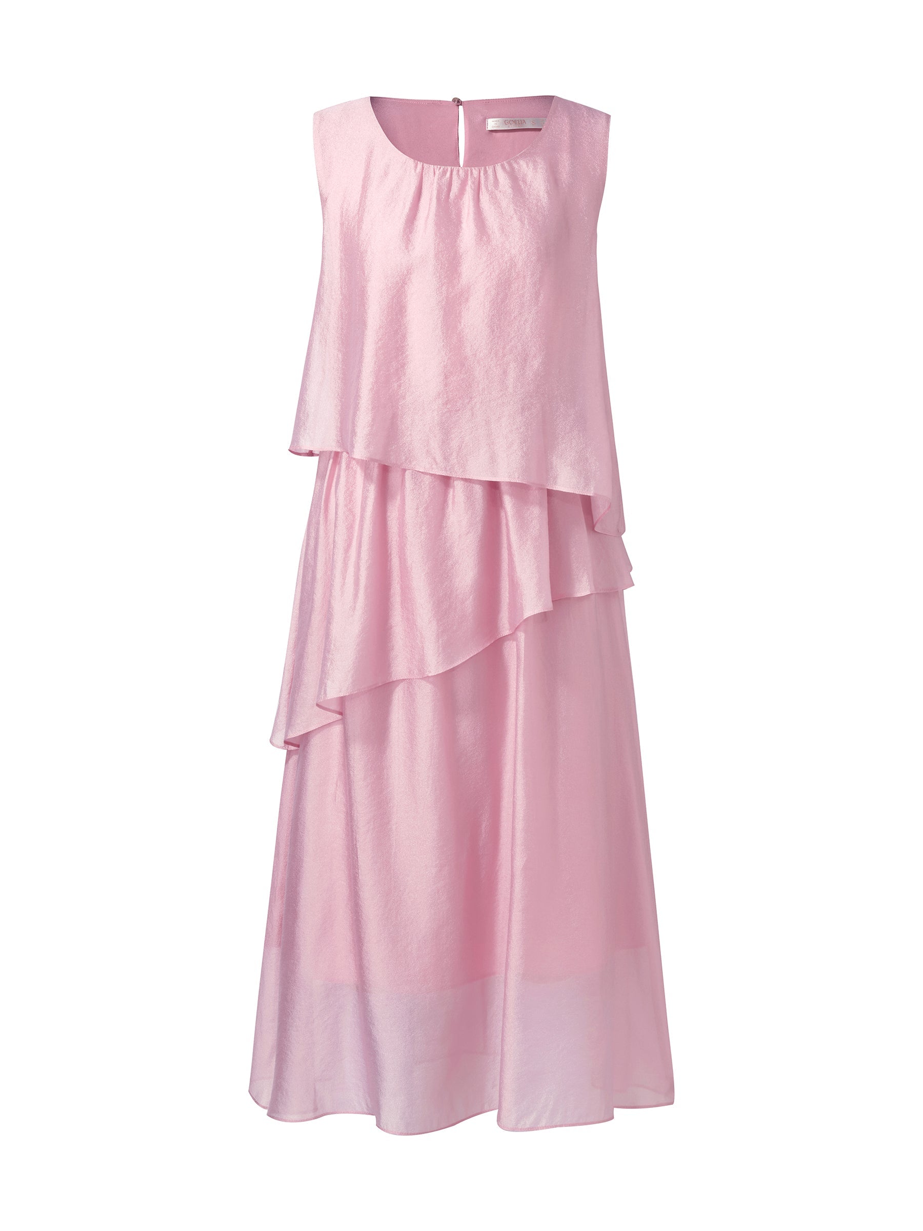 Valmere™ | Midi Dress With Hairband & Bowknot Choker