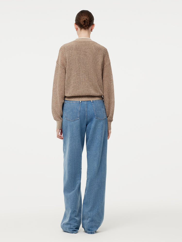 Valmere™ | Linen Zip-Up acket