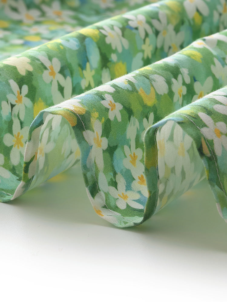 Valmere™ | Cotton Floral Print Maxi Dress