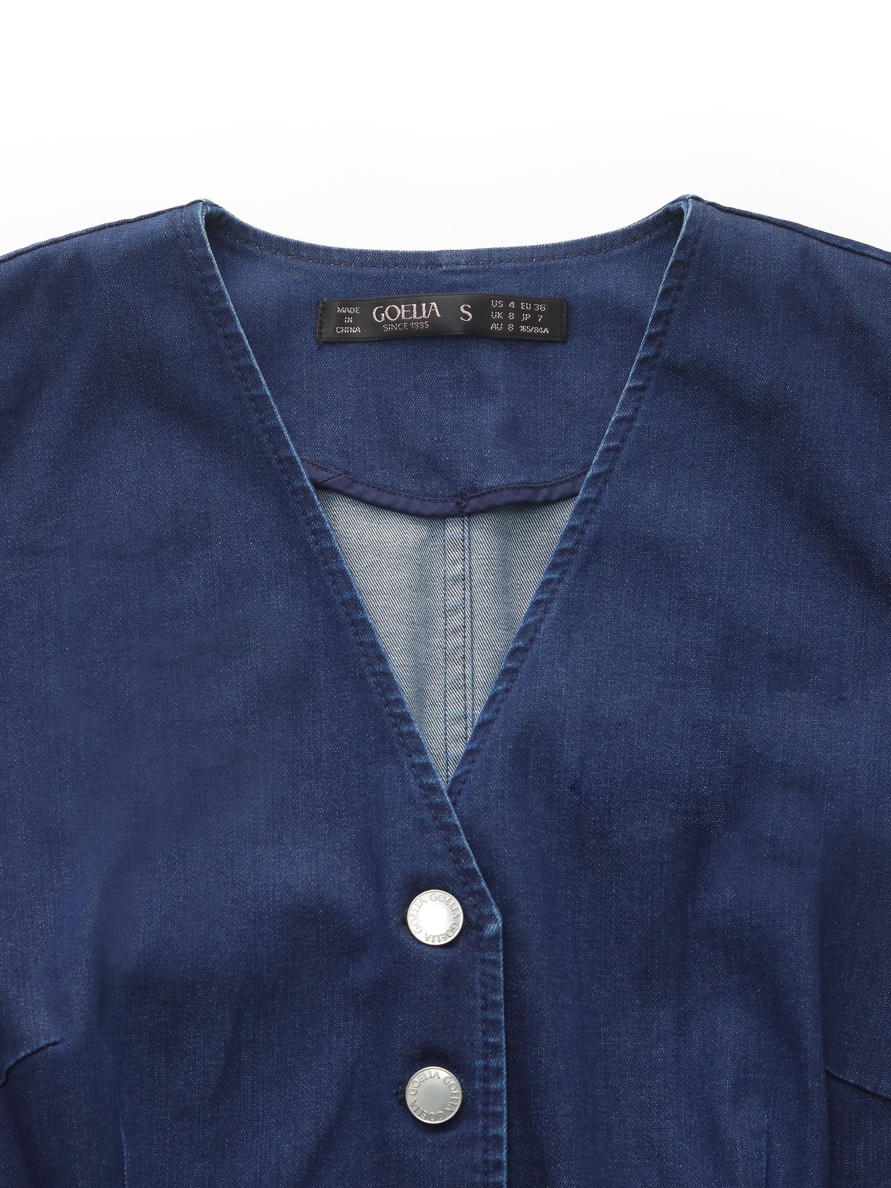 Valmere™ | Denim Stretchy Vest