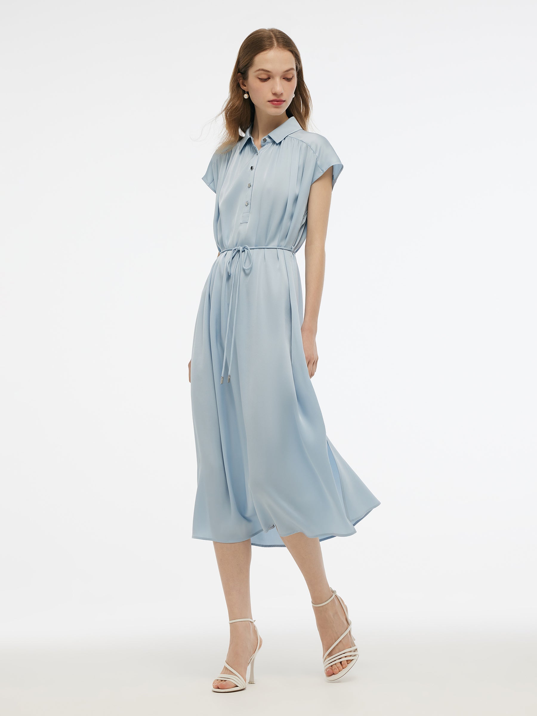 Valmere™ | Silk Stretch Maxi Dress