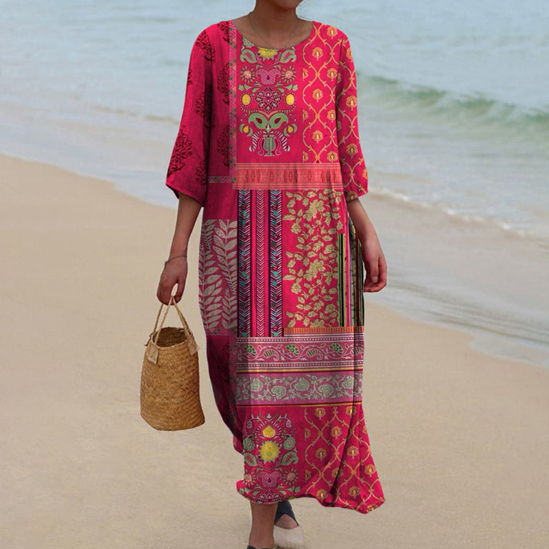 Valmere™ | Loose-Fitting Maxi Dress