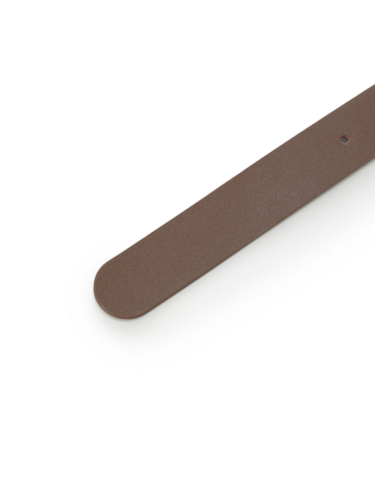 Valmere™ | GO Letter Middle Size Women Leather Belt