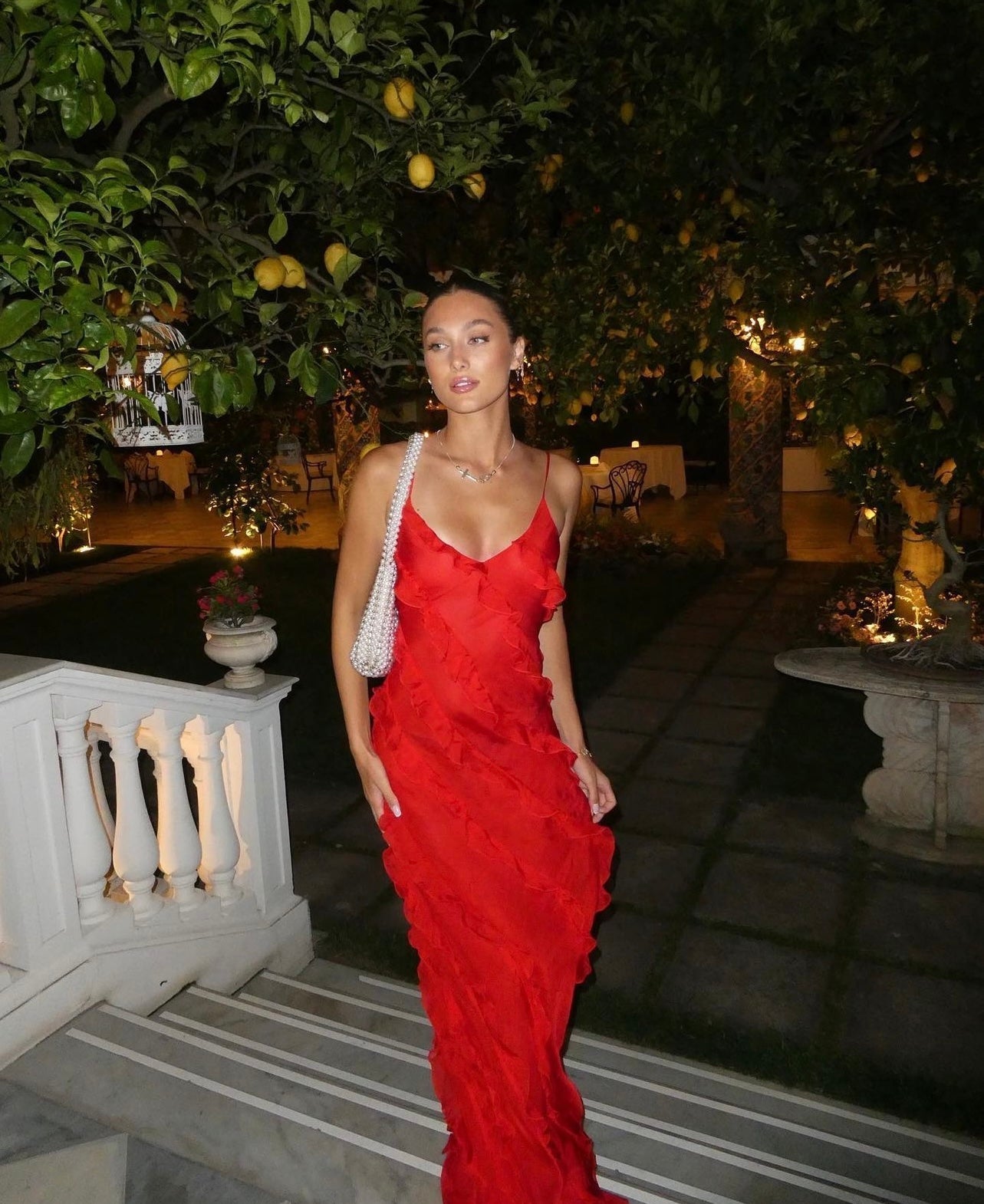 Valmere™ | Aliza Ruffled Maxi Dress