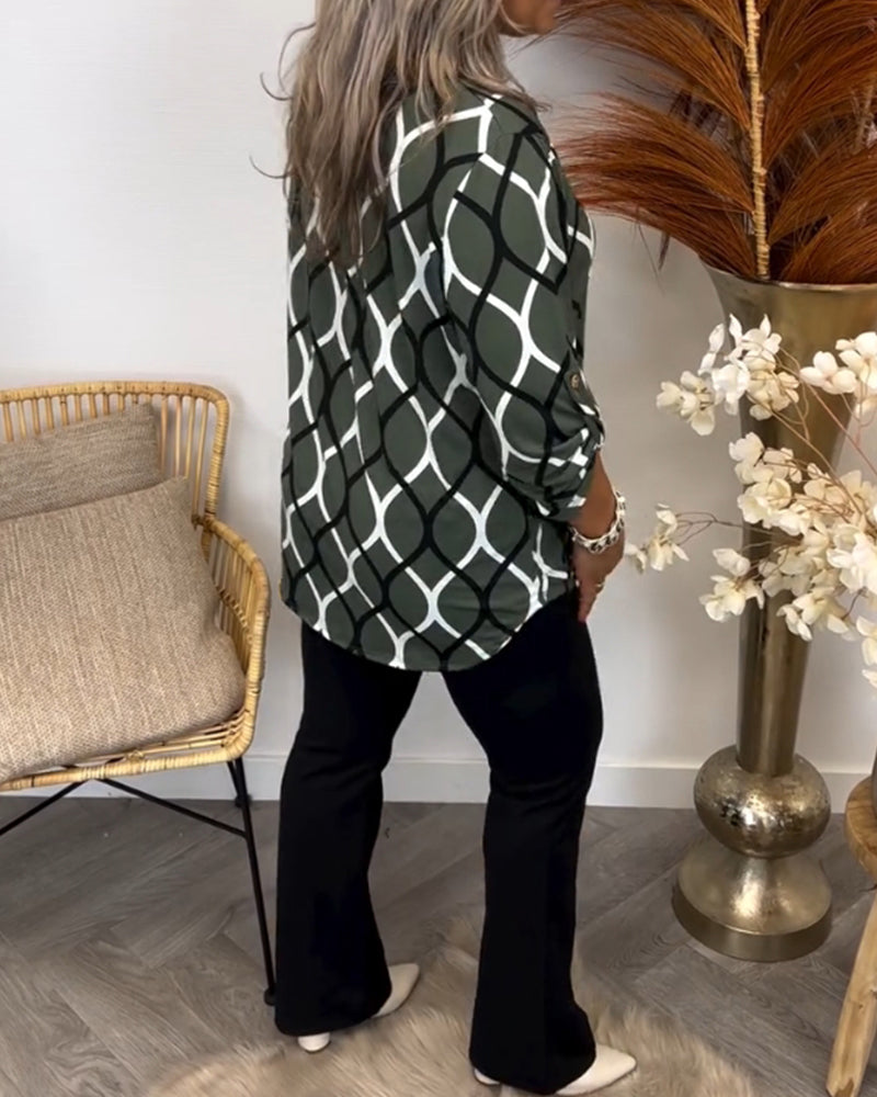 Valmere™ | Aria Blouse with Graphic Print
