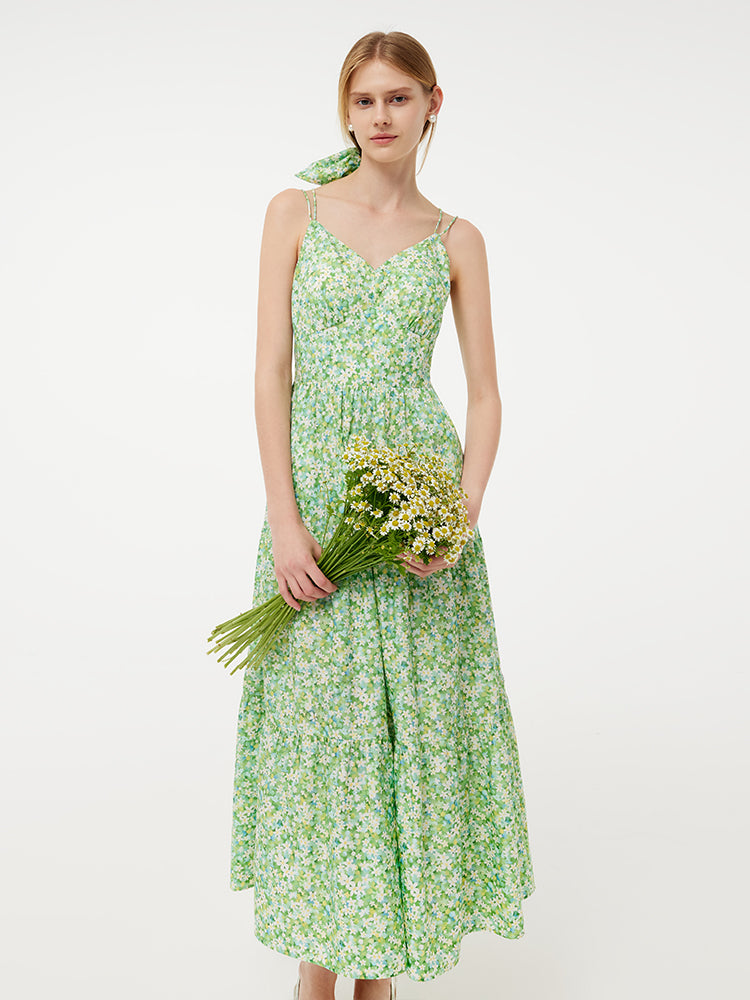 Valmere™ | Cotton Floral Print Maxi Dress