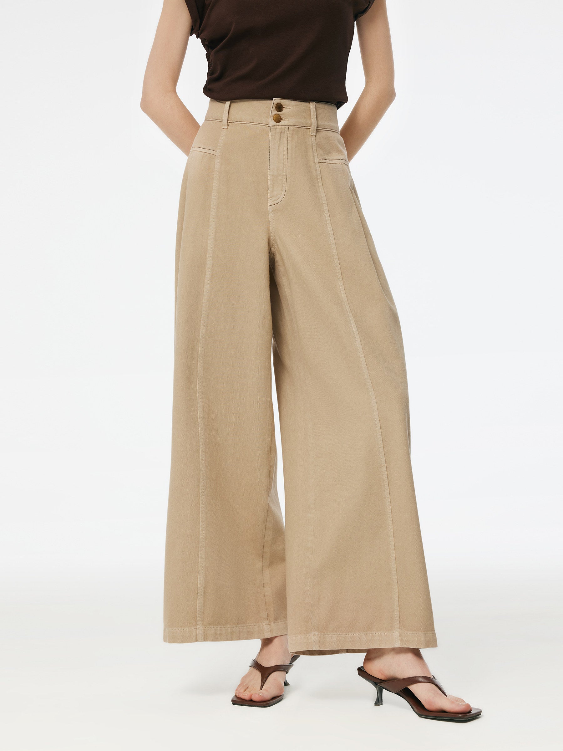 Valmere™ | Wide Leg Straight Jeans