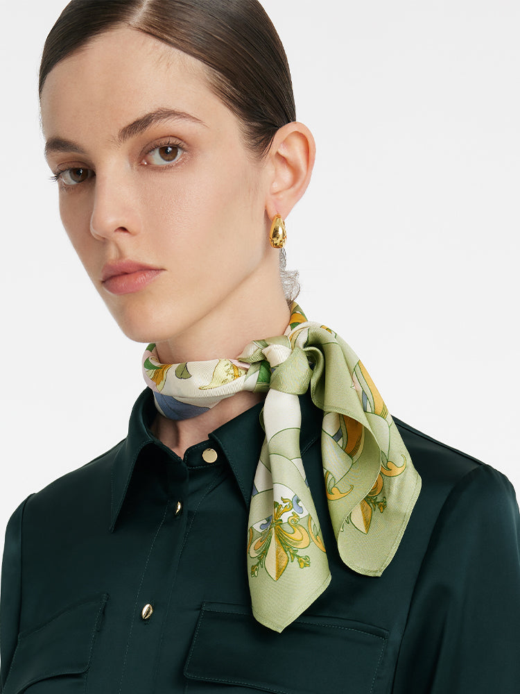 Valmere™ | 60 Square 14 Momme Mulberry Silk Scarf