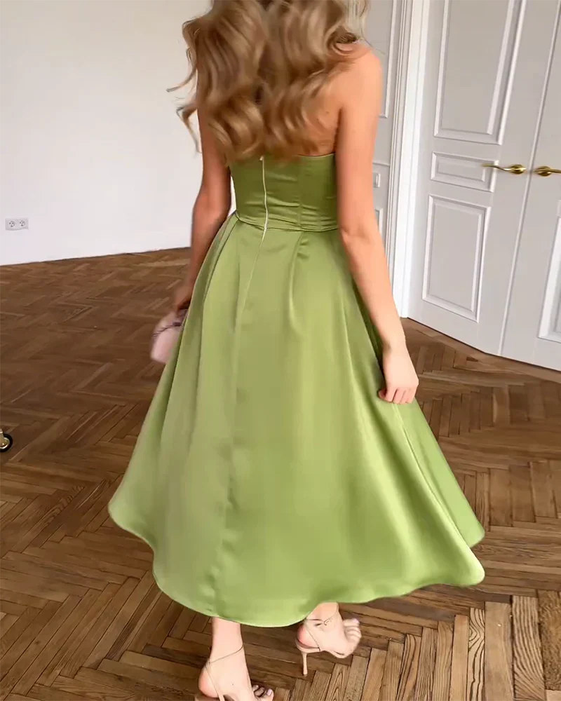 Valmere™ | Aerith Strapless Elegant Dress