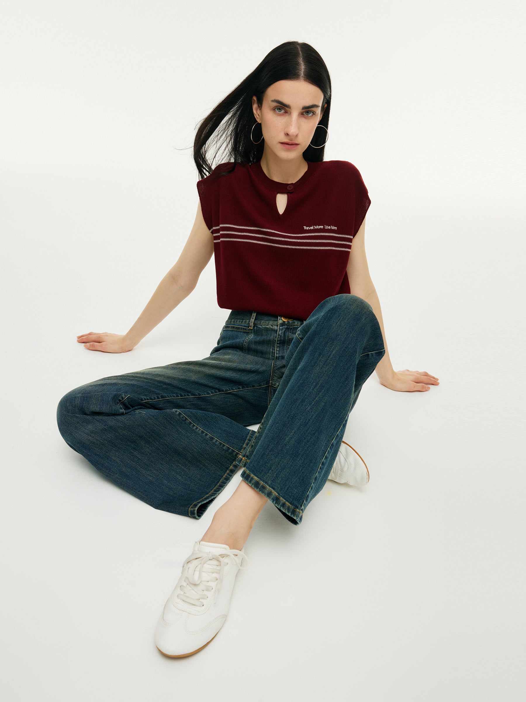 Valmere™ | High-Waisted Flared Jeans
