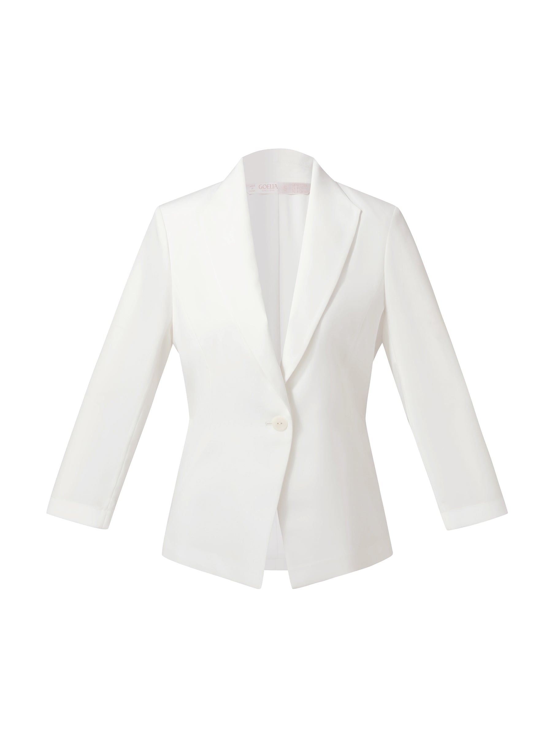 Valmere™ |Triacetate Blend Gathered Waist Women Blazer
