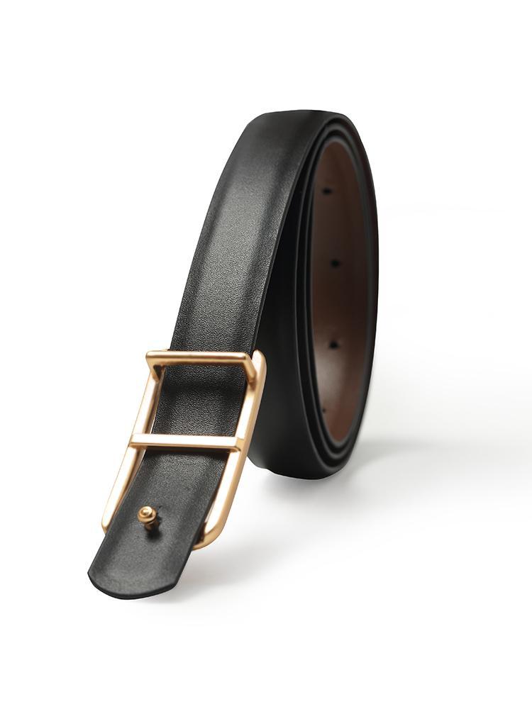 Valmere™ | Simple Reversible Leather Belt