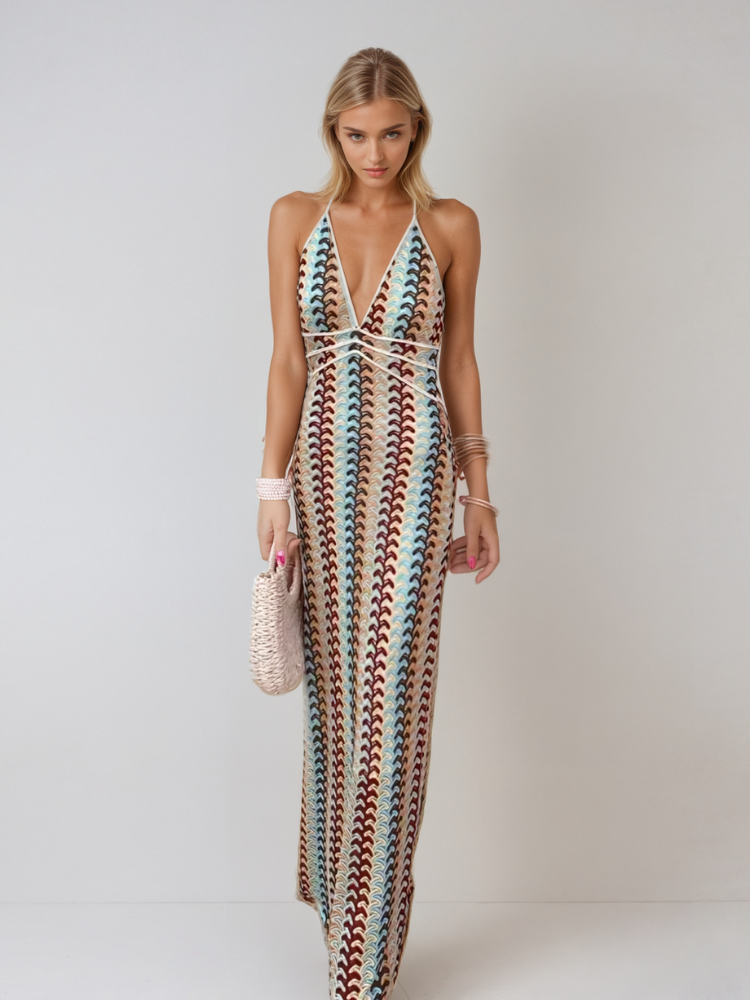 Valmere™ | Dilara Backless Maxi Dress