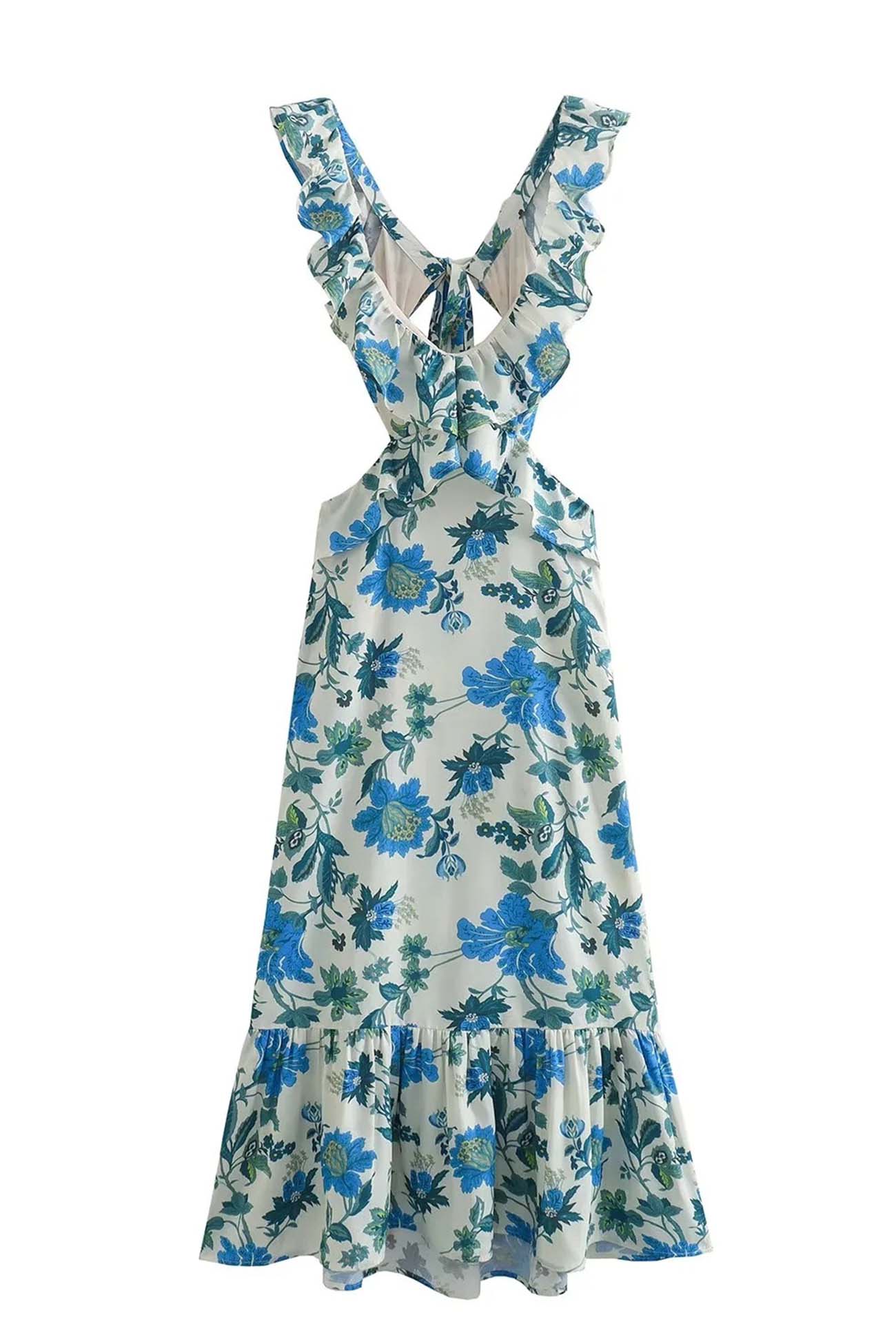 Valmere™ | Floral Ruffle Dress