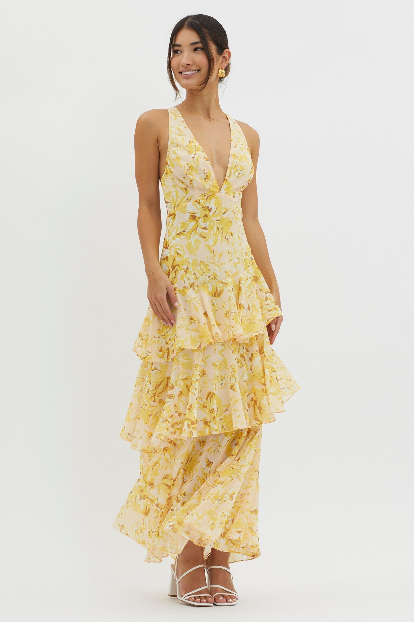 Valmere™ | Faye Bloom Shift Midi Dress