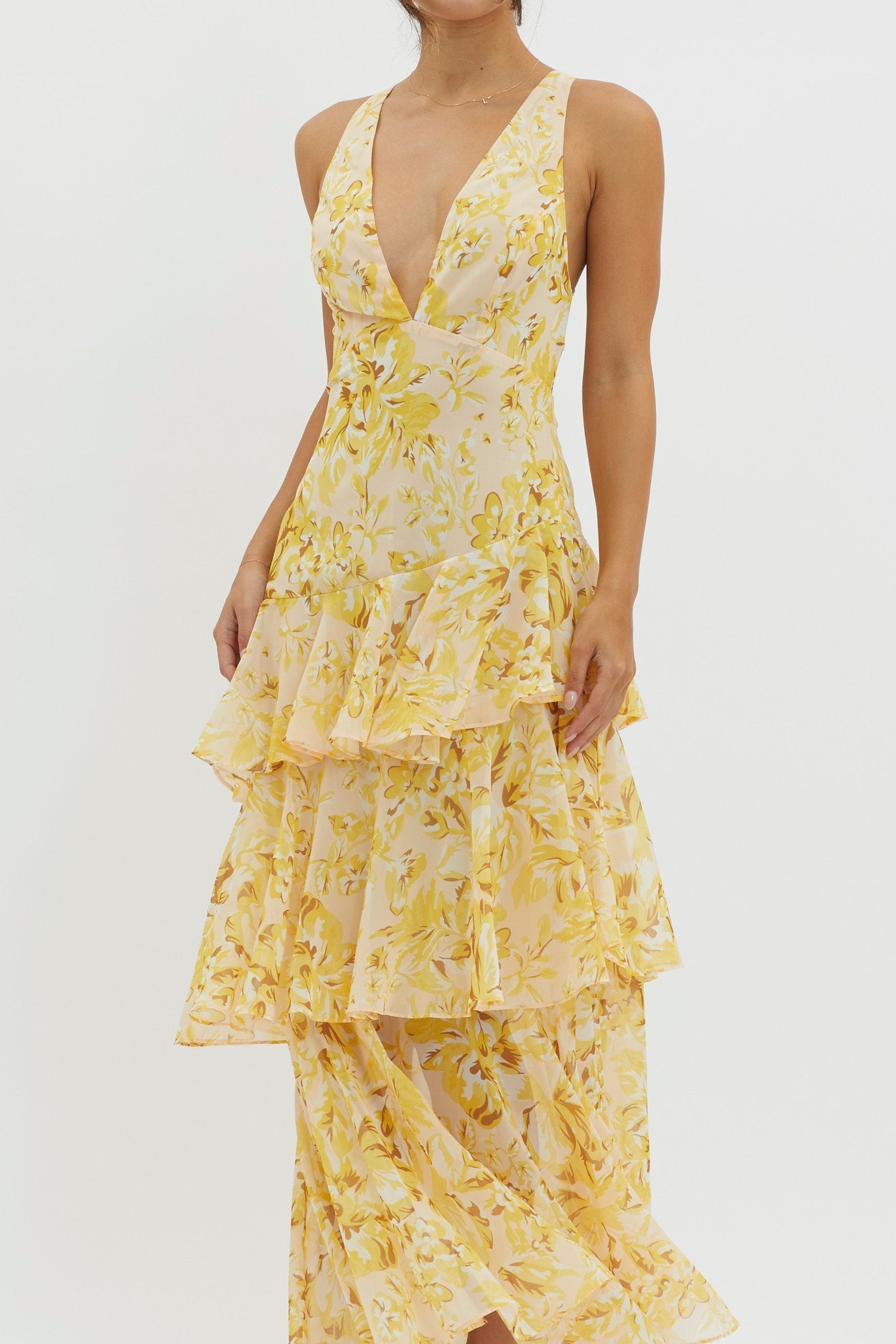 Valmere™ | Faye Bloom Shift Midi Dress