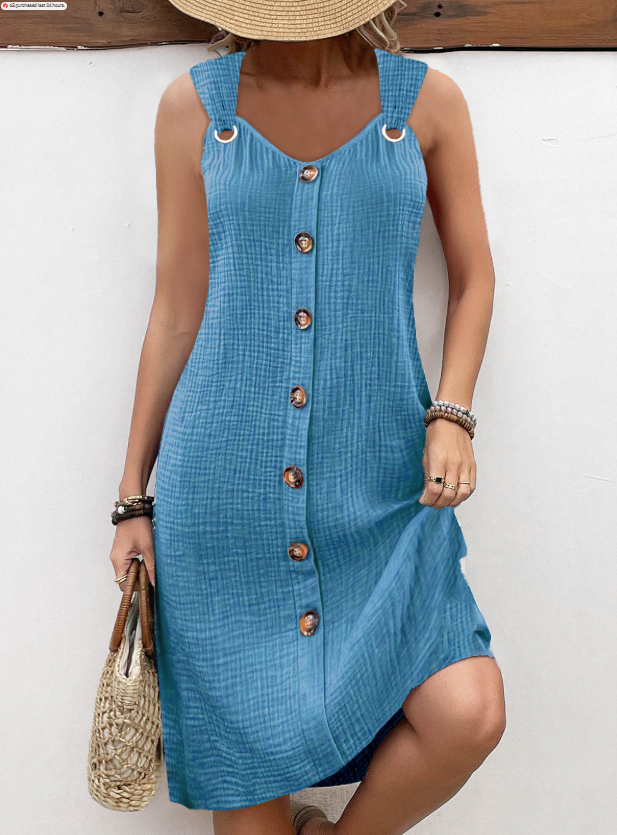 Valmere™ | Sunset Breeze A-Line Dress