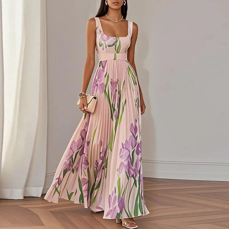 Valmere™ | Isla Elegant Floral Maxi Dress