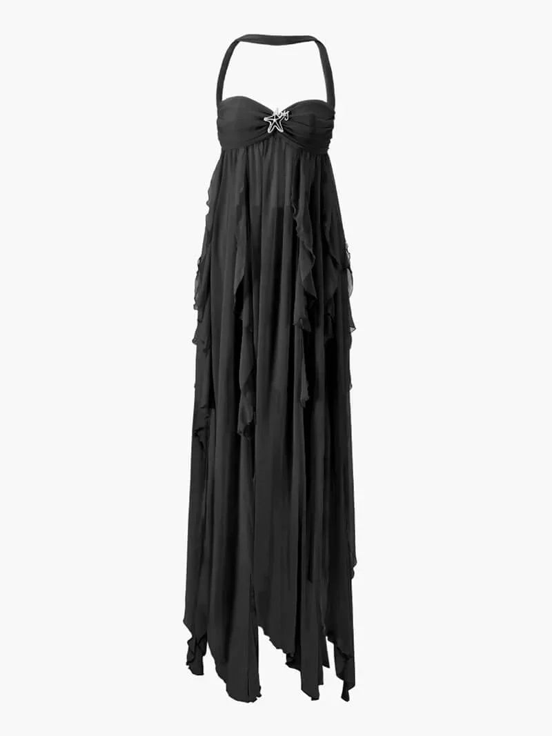 Valmere™ |Dorine Ruffle Maxi Dress