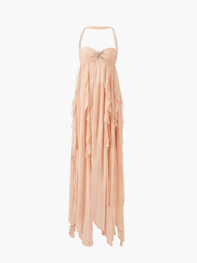 Valmere™ |Dorine Ruffle Maxi Dress