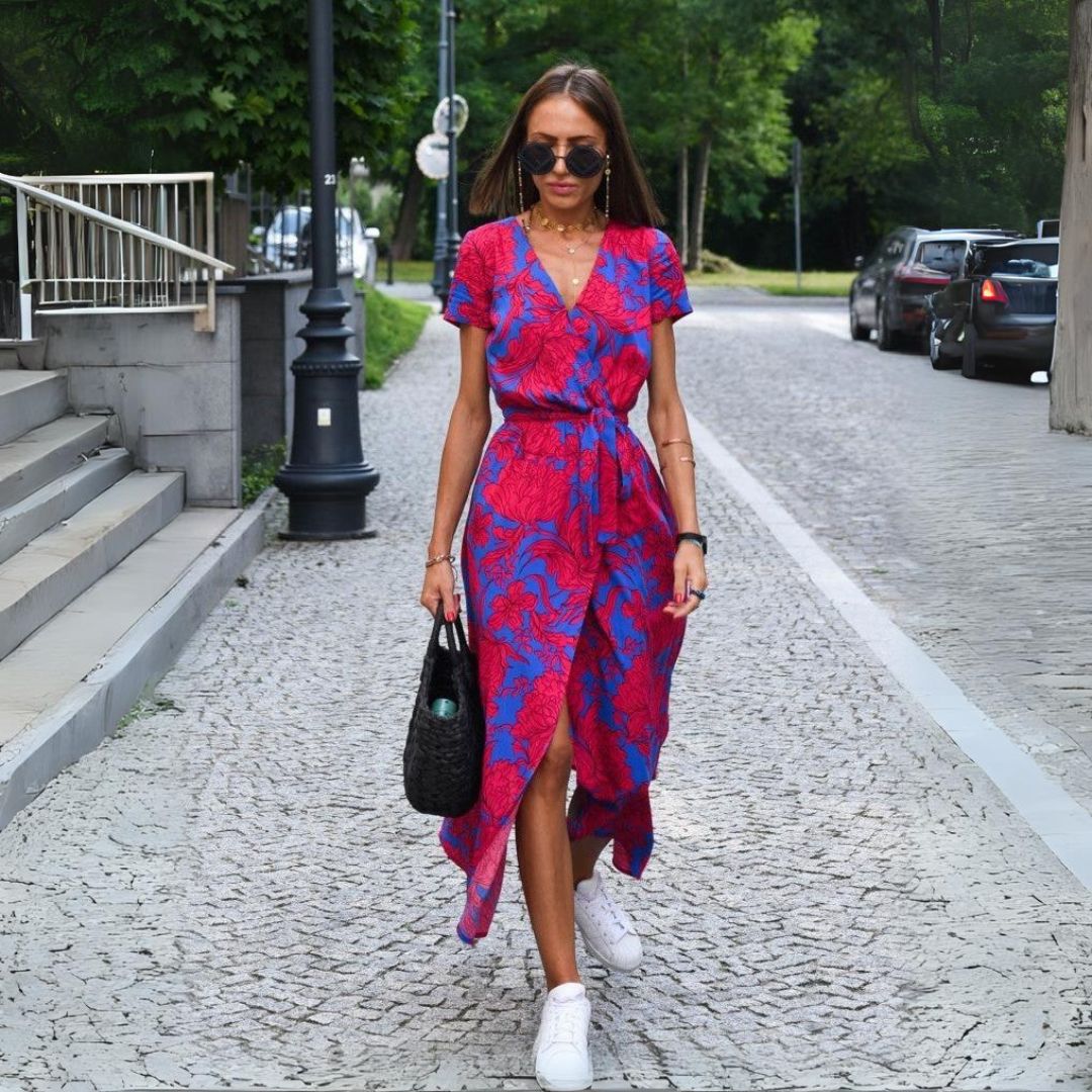 Valmere™ | Yasmine Stylish V-Neck Dress