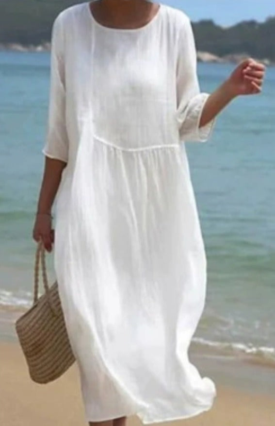 Valmere™ | Lunelle Casual linen dress