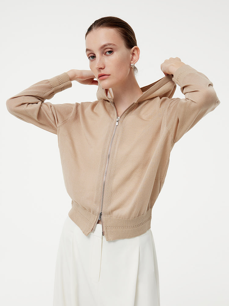 Valmere™ | Hooded Women Cardigan