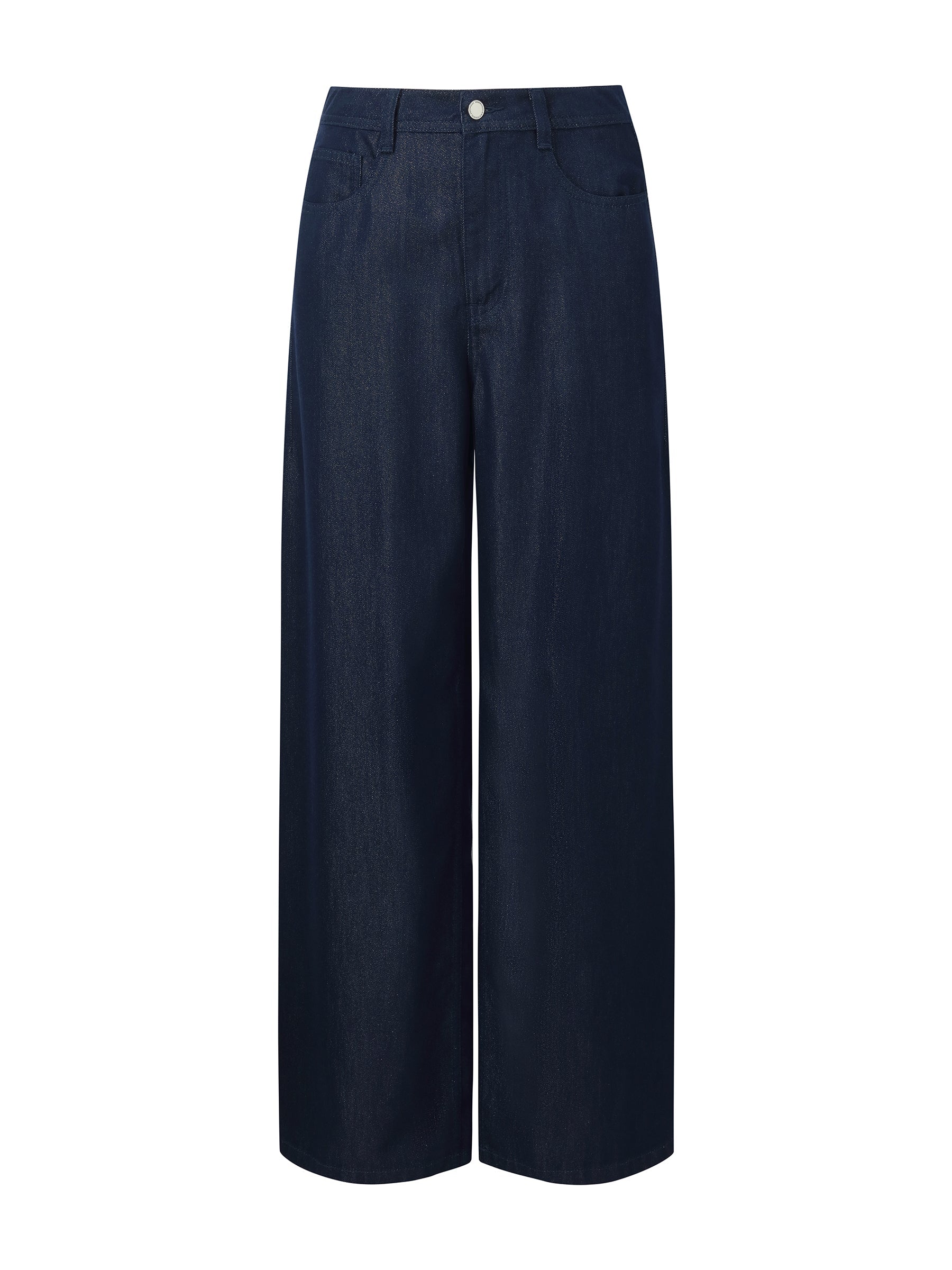Valmere™ | Denim Glitter Straight Jeans