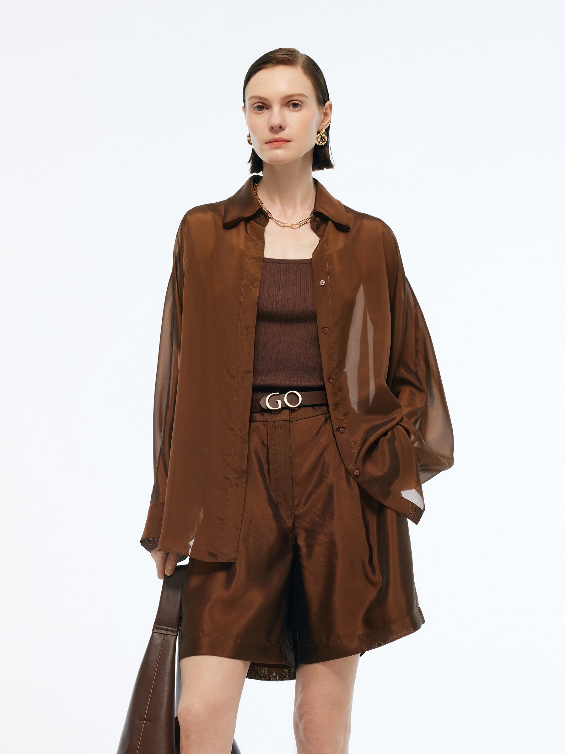Valmere™ | Batwing Sleeves Oversized Shirt