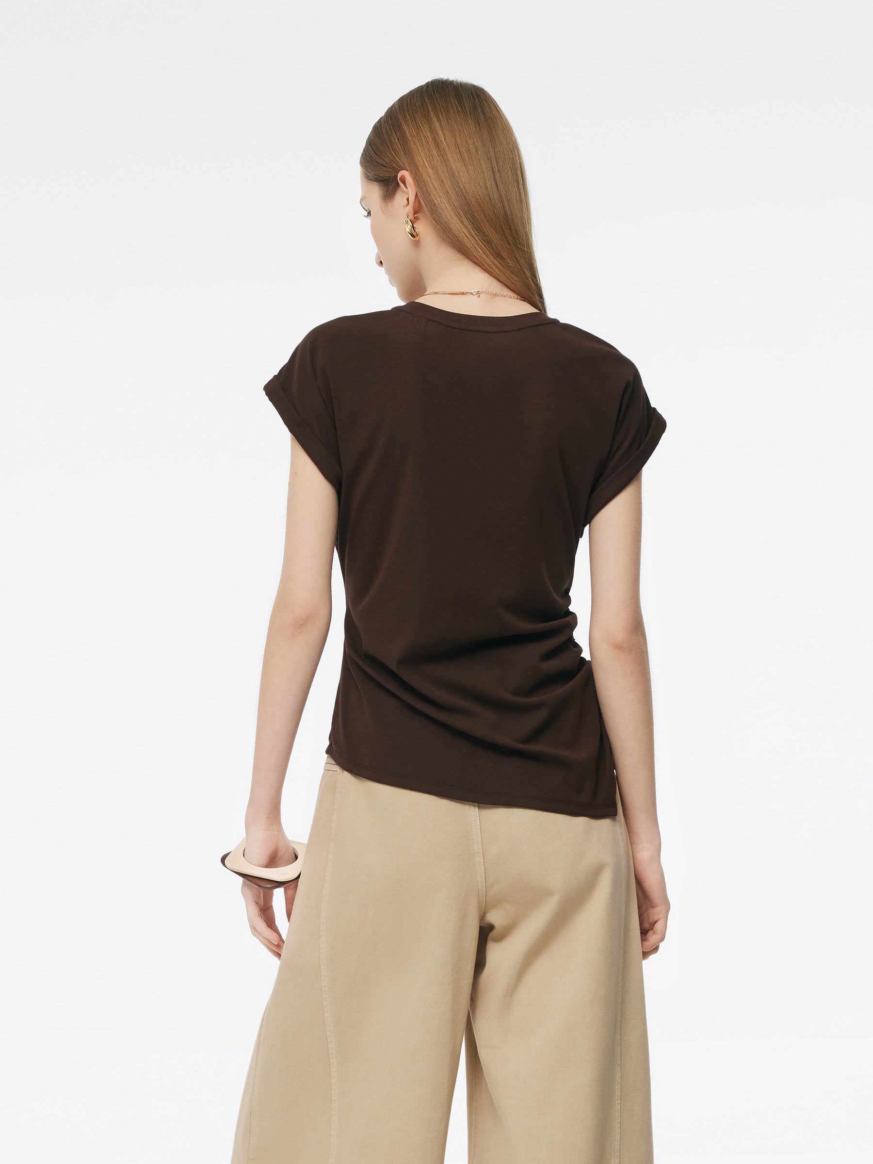 Valmere™ | Hem Sleeve Knit Top